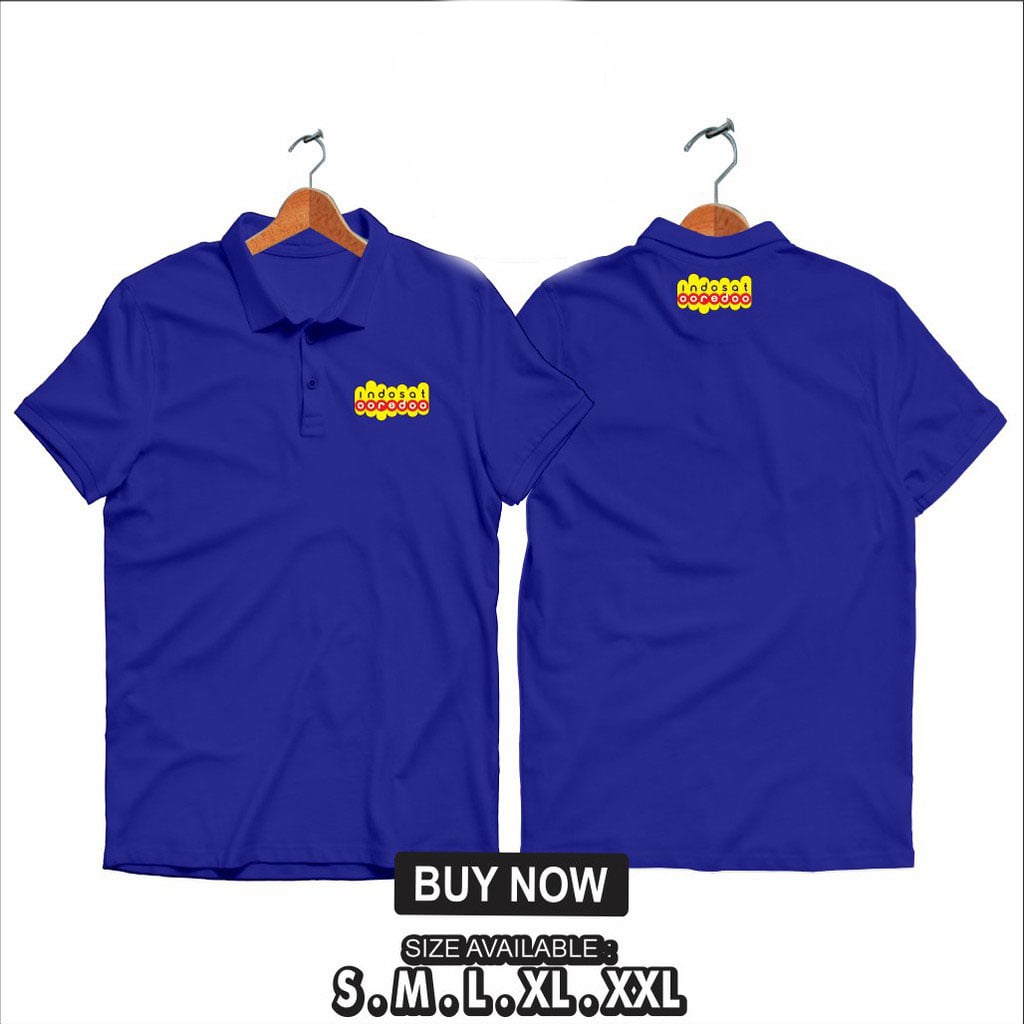 poloshirt indosat provider / kaos kerah provider indosat