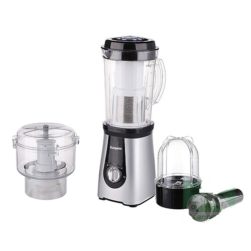 Kangaroo Blender 380W Plastik 1L Silver KG3B4
