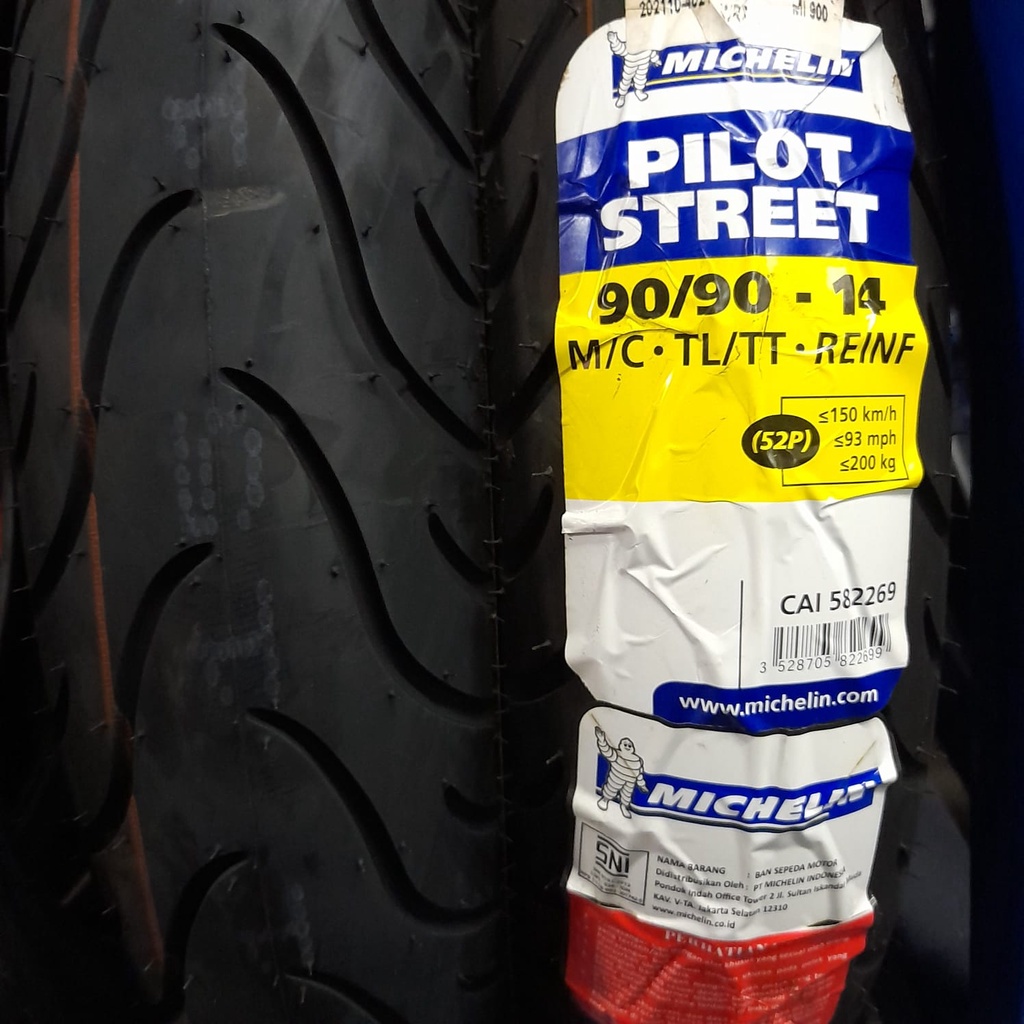 Ban motor matic Michelin Pilot Street 90 90 14 mio beat vario tubeless