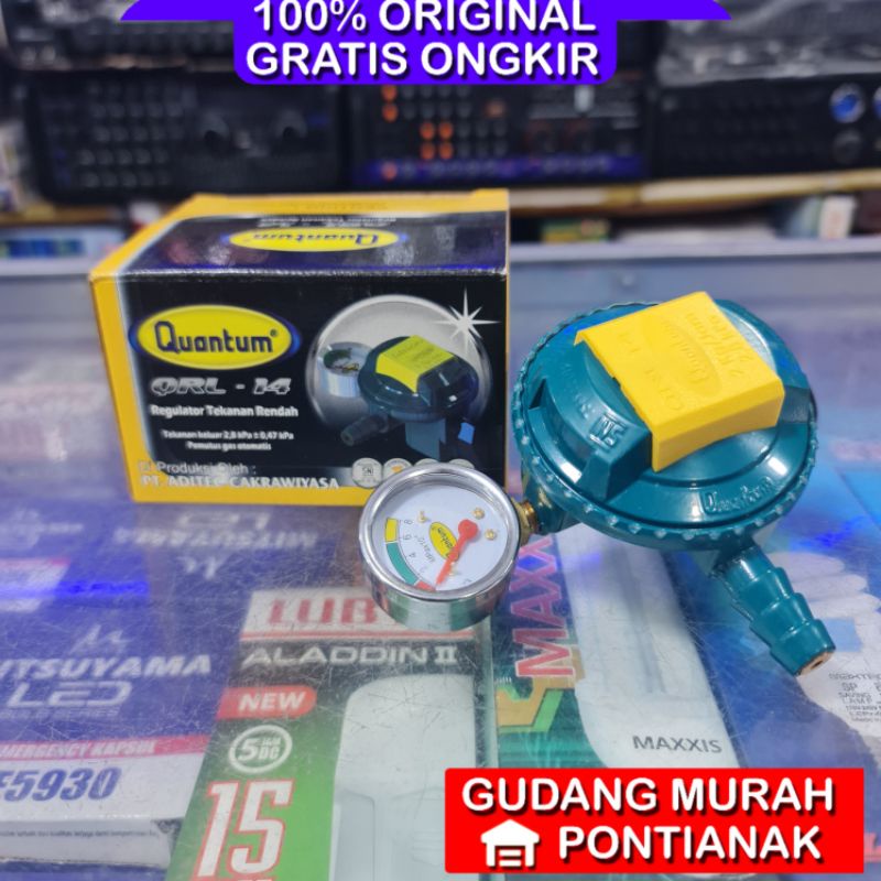 Regulator Quantum QRL-14 /regulator quantum Qrl 14 / kepala gas merk quantum