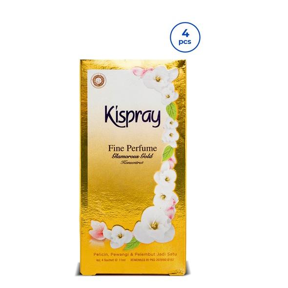 ➦ Kispray Dus Glamorous Gold 11 ml - 4 Dus ☇