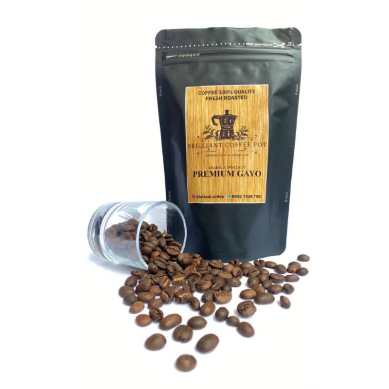 

KOPI ARABICA PREMIUM SPECIALTY ACEH GAYO 1KG ( 1000GR ) I BRILLIANT COFFEE SPECIALTY