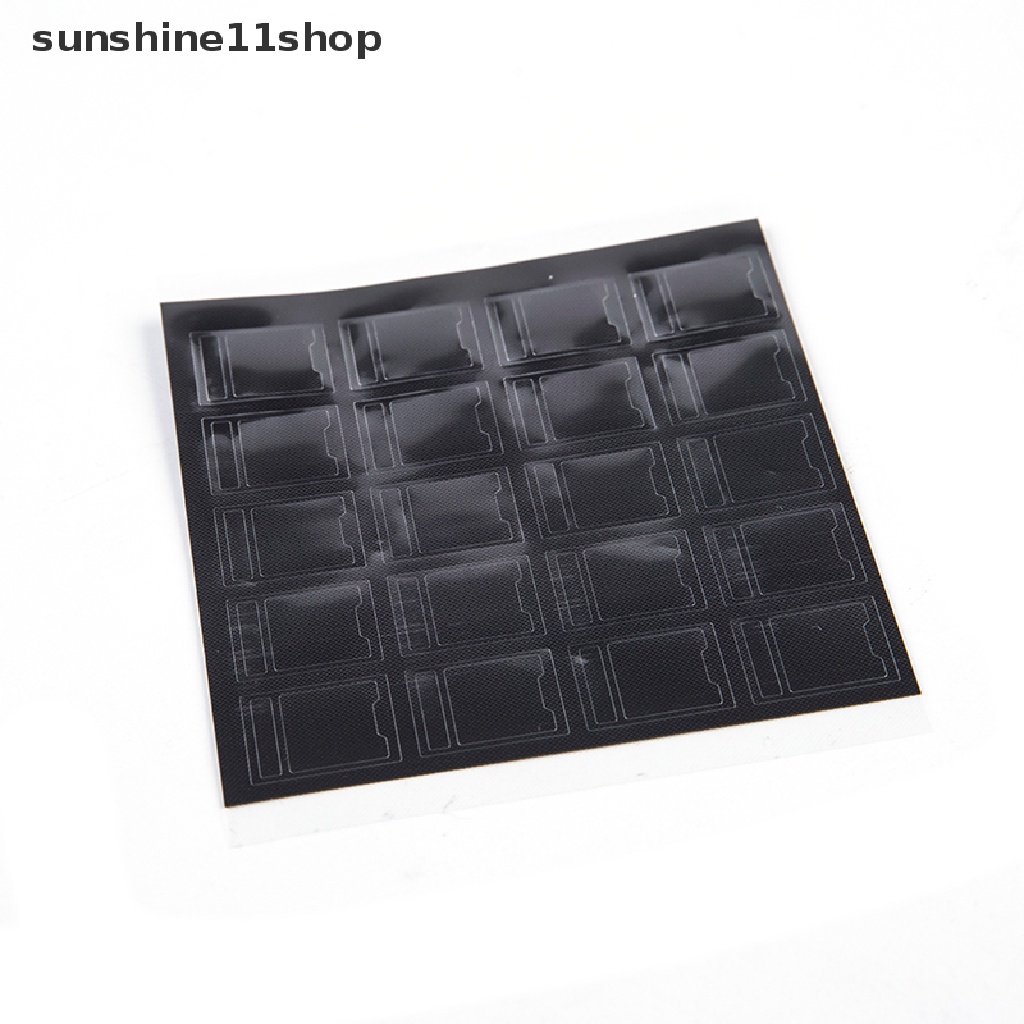 Sho 120Pcs / set Film Switch MX Warna Hitam Untuk Reparasi Keyboard Mekanik