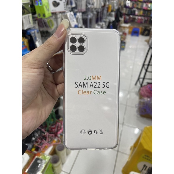 SAMSUNG S23/S23+/S23 ULTRA/S22/S22+/S22 ULTRA/M32/A22 4G/5G/A32 4G/A02/A12/A02S SOFTCASE BENING CLEAR 2.0mm ANTICRACK CASE PELINDUNG KAMERA