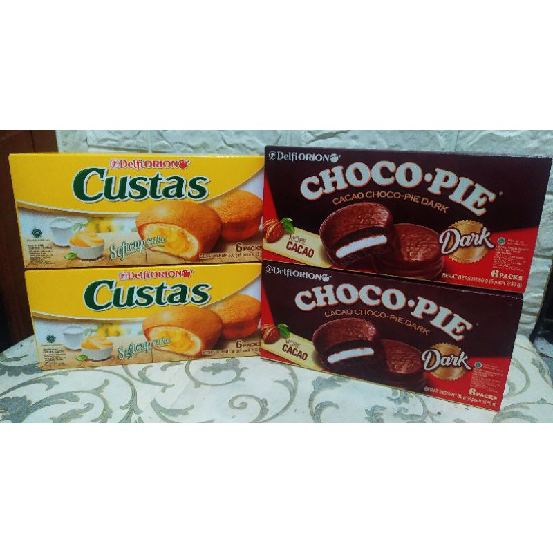 

DELFI ORION CHOCO PIE - DELFI ORION CUSTAS ISI 6 138gr