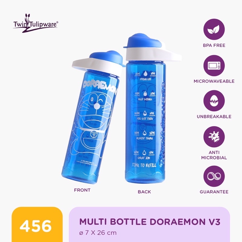 Multi bottle DORAEMON V2 Twin tulipware