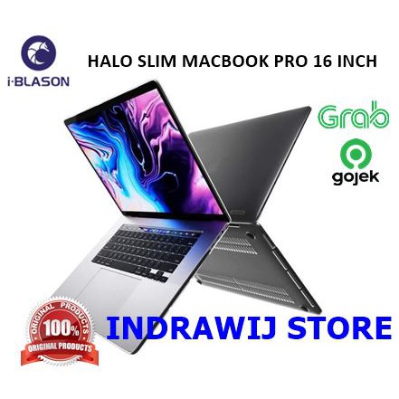 Case Apple Macbook Pro 16 Inch 2019 I-Blason Halo Original - Hitam