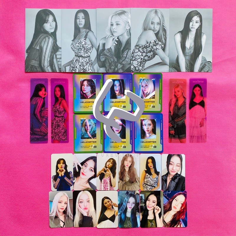 CLC - Helicopter (Photocard Makestar : Seunghee Yujin Seungyeon Sorn Yeeun Elkie Eunbin)