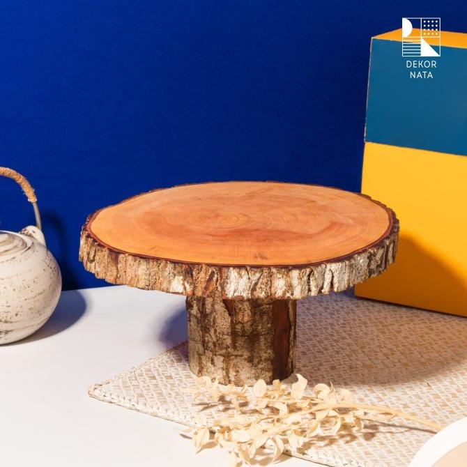 Wooden Cake Stand / Tatakan Kue Kayu / Display Kayu
