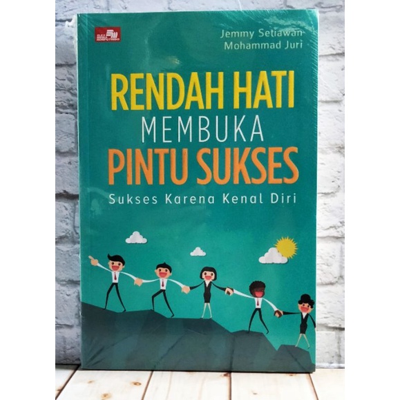 OBRAL BUKU MOTIVASI / Buku Inspirasi / Buku Pengembangan Diri / Buku Perbaikan Diri / ORI-Rendah hati membuka
