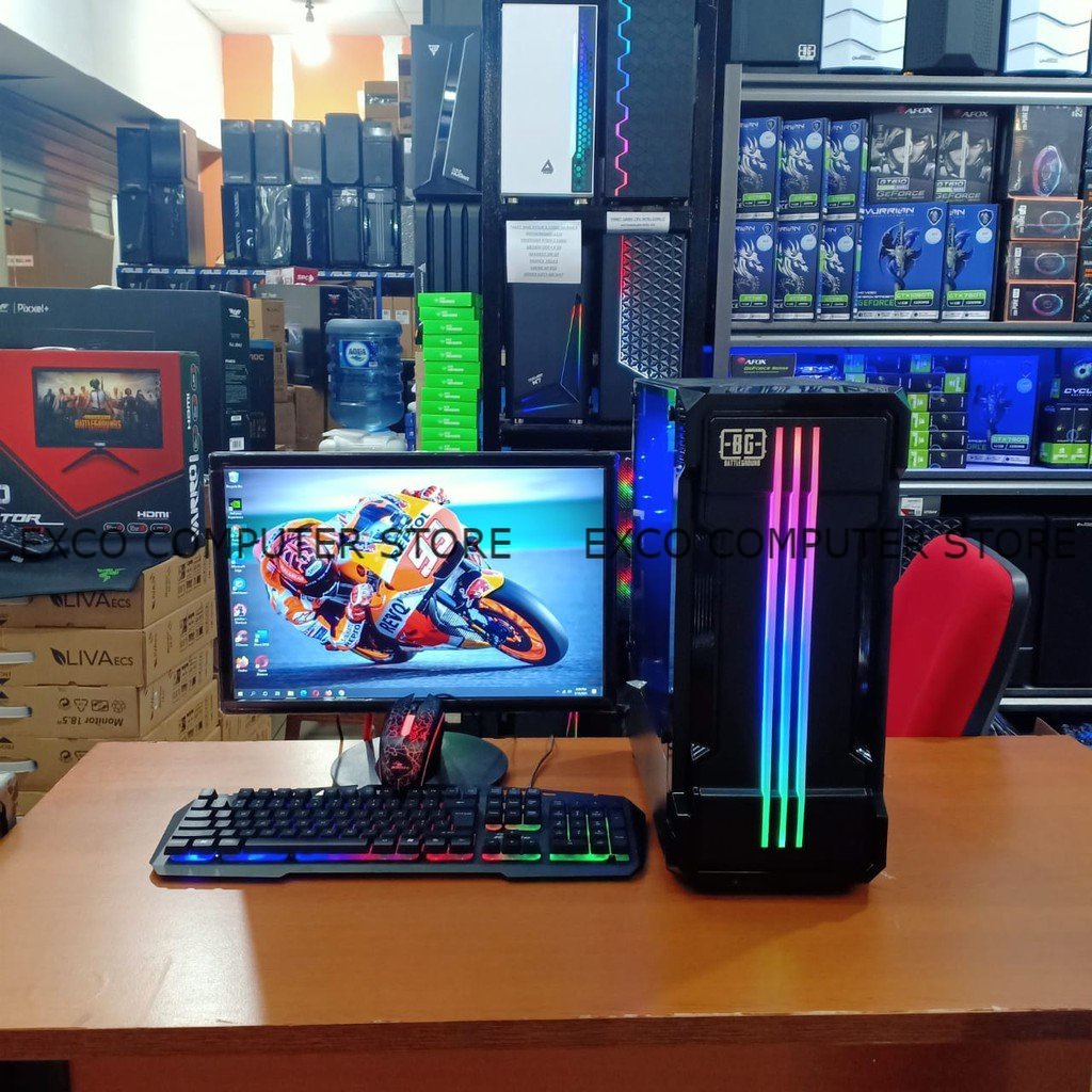 Pc rakitan Core i5 3470 Ssd Hdd Fullset Siap Pakai &amp; Bergaransi 1 tahun
