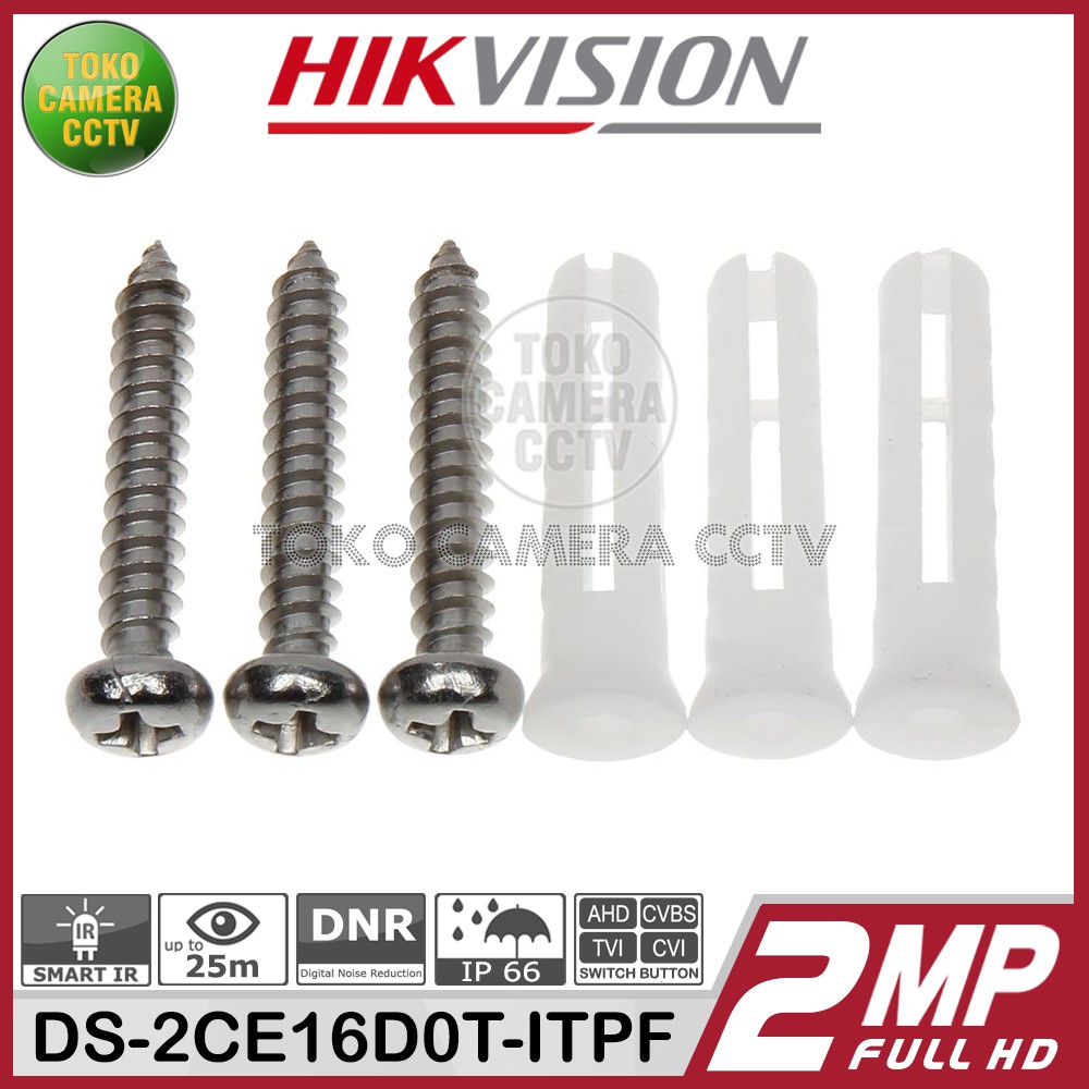 KAMERA CCTV HIKVISION OUTDOOR 2MP 1080p