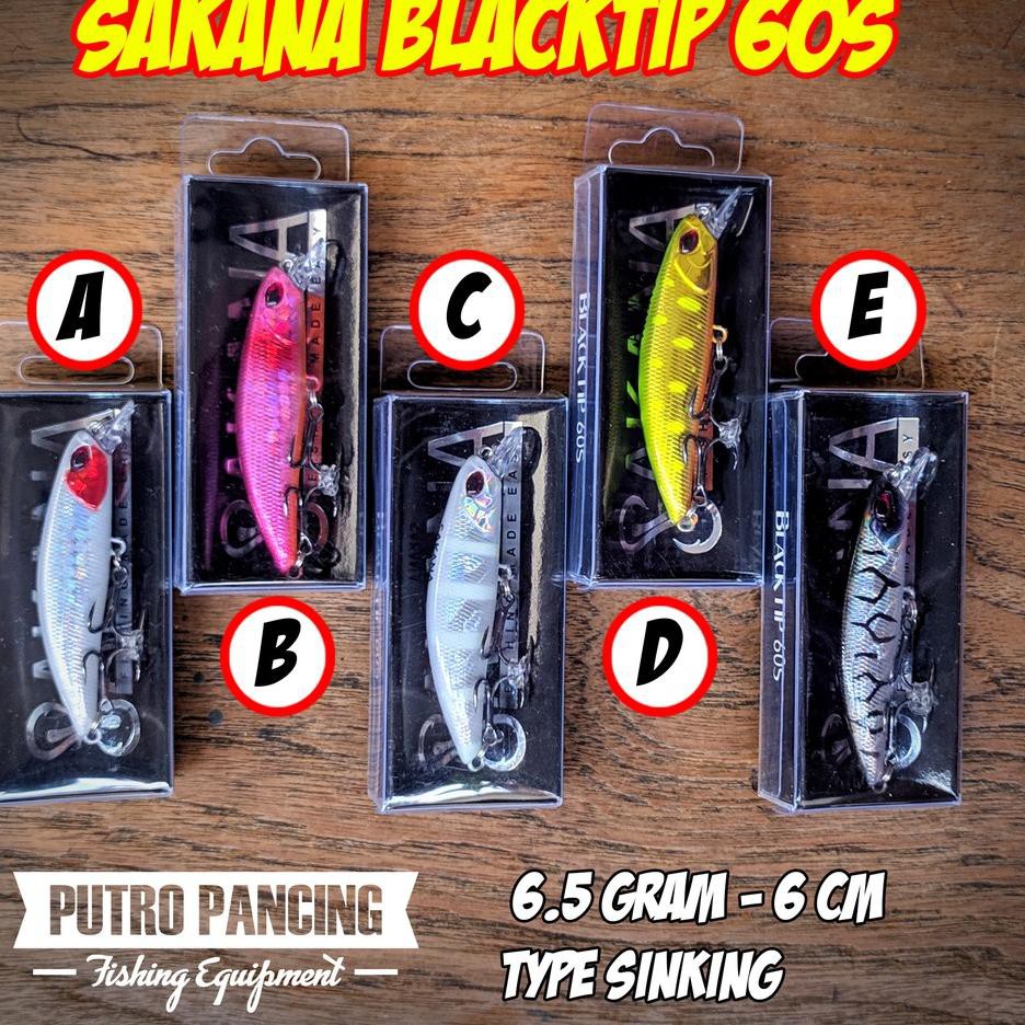 Lure Sakana Blacktip 60S 6.5gr 