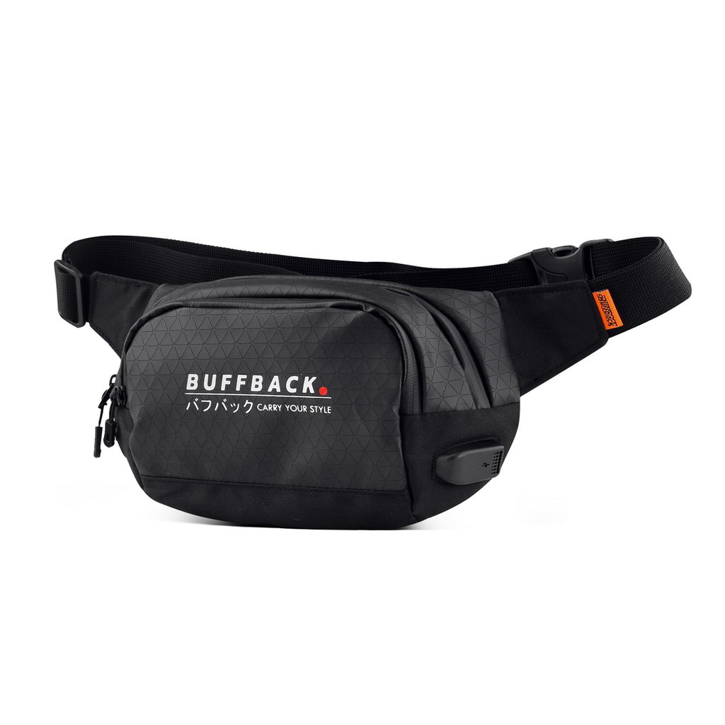 Waistbag Premium Usb  Waterproof Buffback Japanese Macrox.