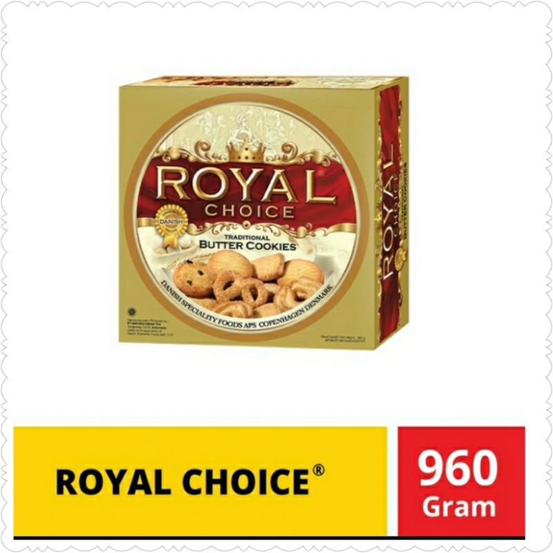 

Royal Choice Butter Cookies 960gr Biscuit