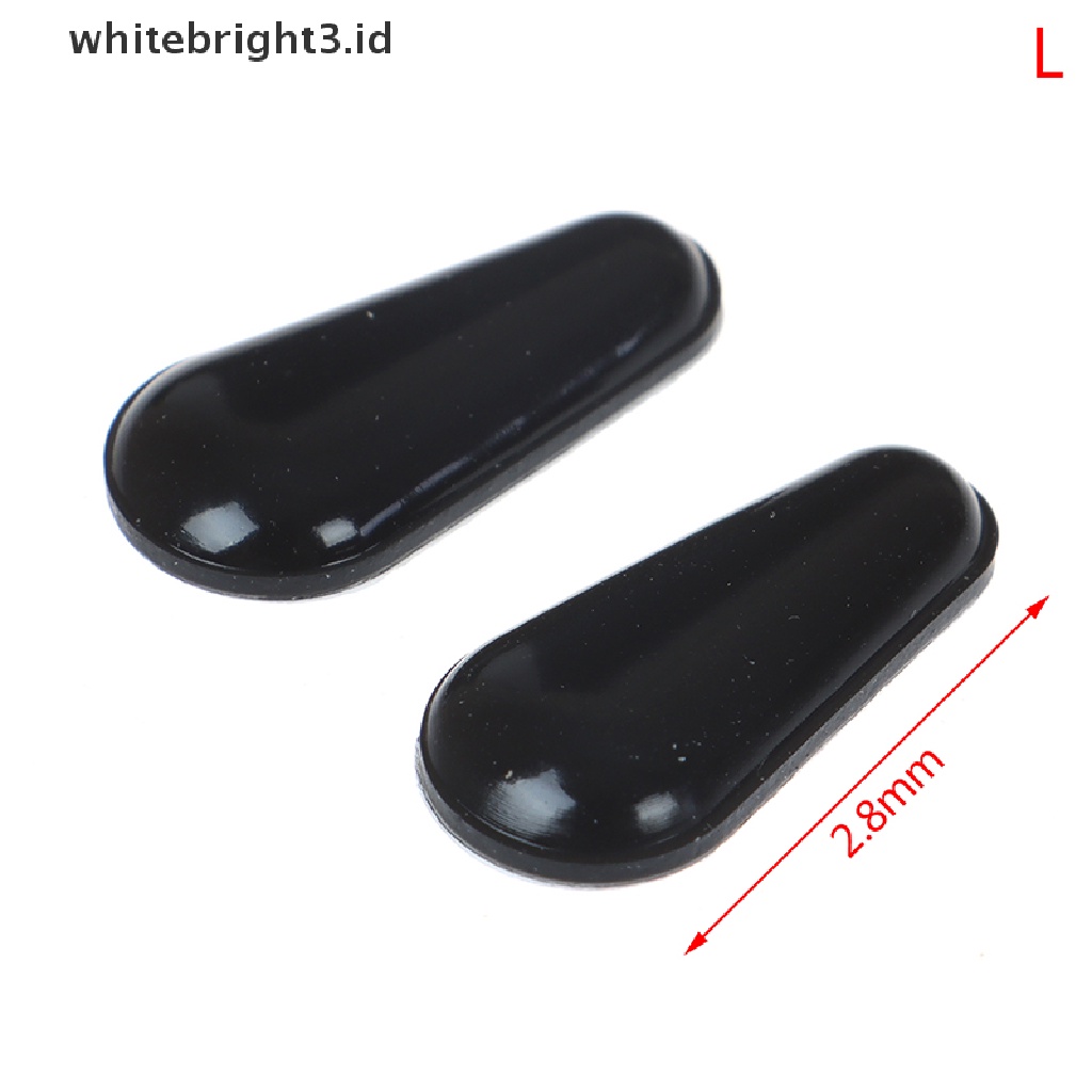 (whitebright3.id) 10 Pasang Bantalan Hidung Kacamata Bahan Silikon Anti Slip