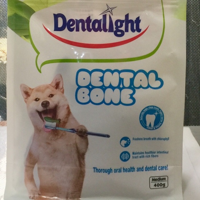 DentaLight Dental Bone 400gr Size Medium Snack Gigitan Cemilan