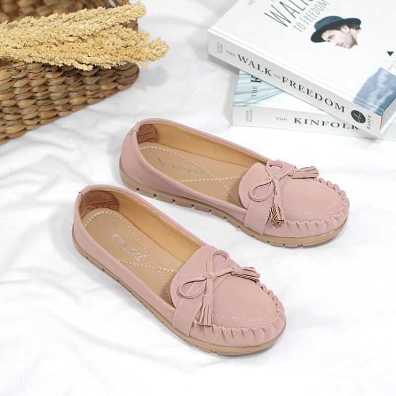 Mym2m Yolanda Sepatu Flat Wanita Balet Flatshoes Sol karet