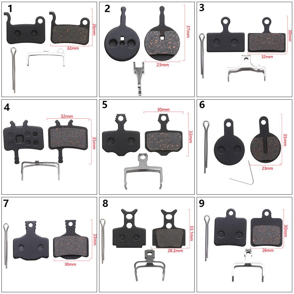 R-FLOWER 1pasang Kampas Rem Sepeda Panas Perlindungan Kualitas Tinggi Universal Blok