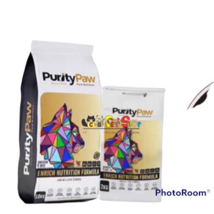 Purity Paw Makanan Kucing 1KG Repack All Stage