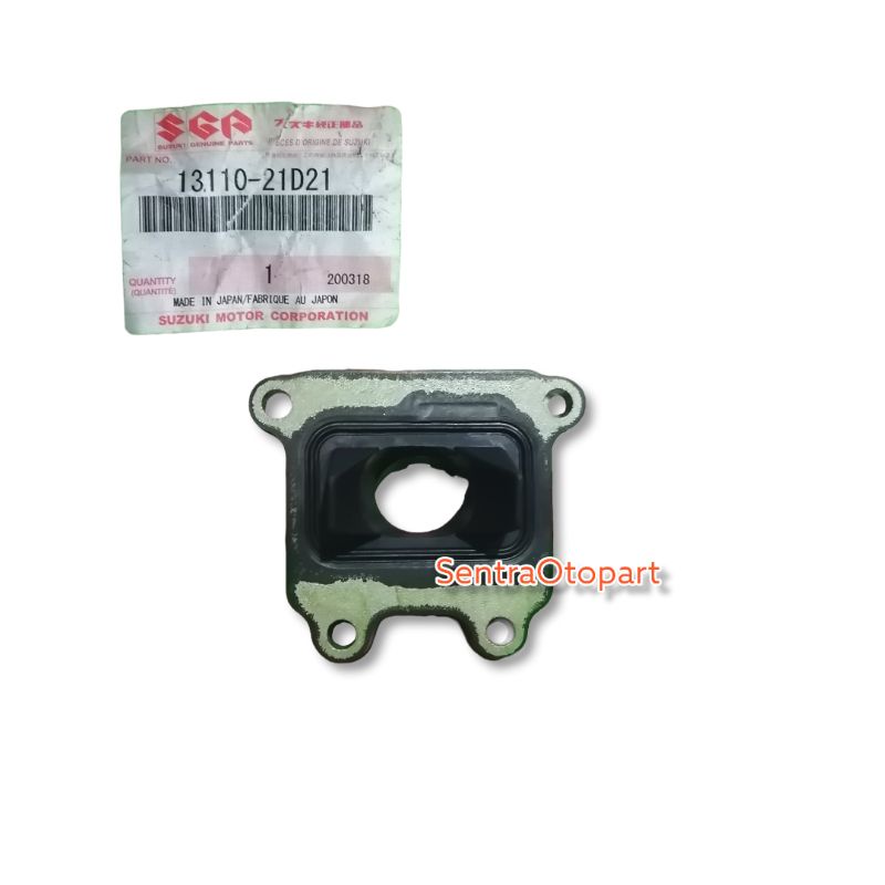 Karet intake intek manifol manipul satria 120 2tak original sgp 1311021d21