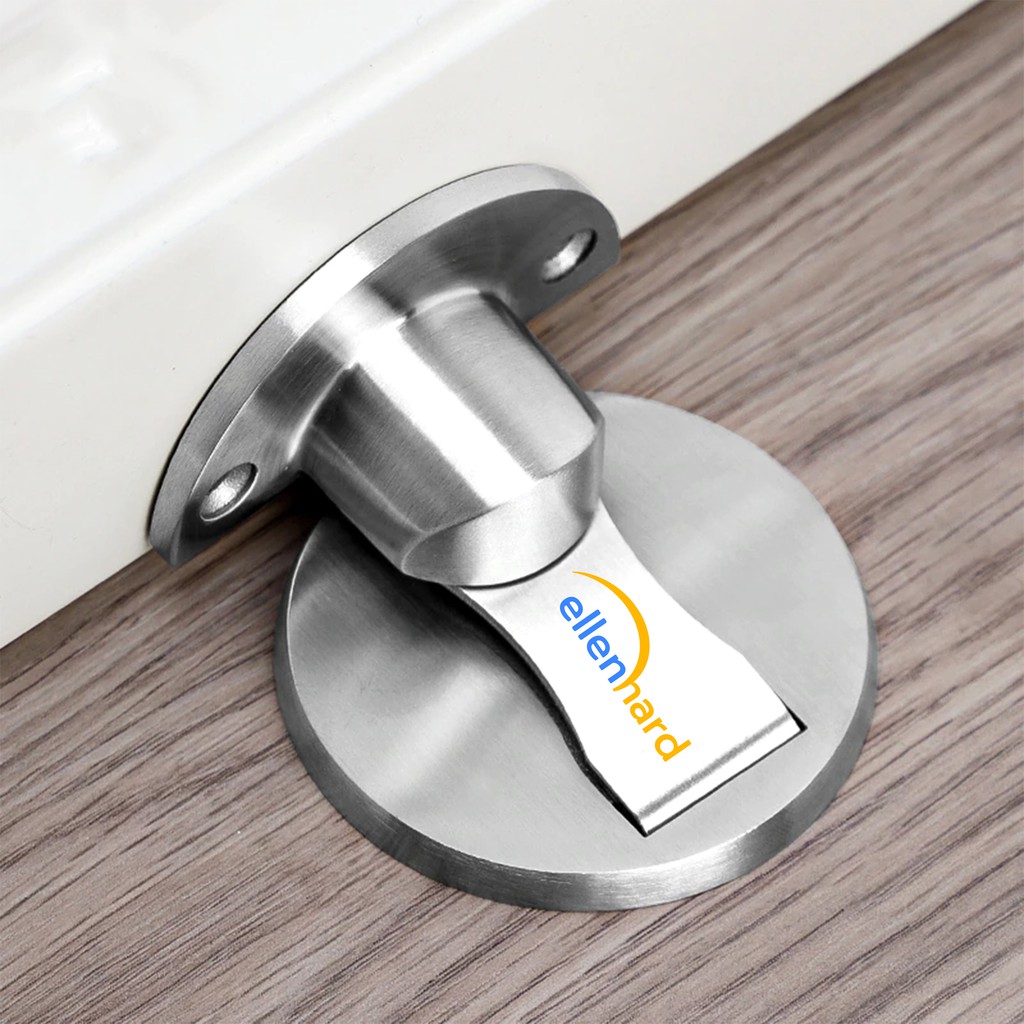 Penahan Pintu Rumah Door Stopper Magnet Otomatis Tempel Stainless Steel