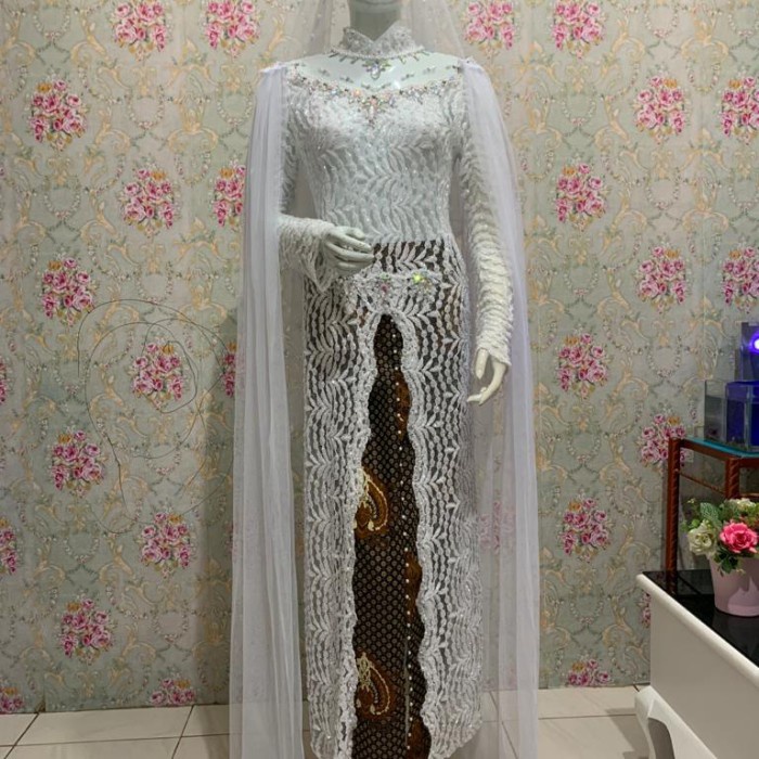 Original Produk Kebaya Dress Pesta kebaya pengantin akad / baju akad nikah / kebaya akad nikah