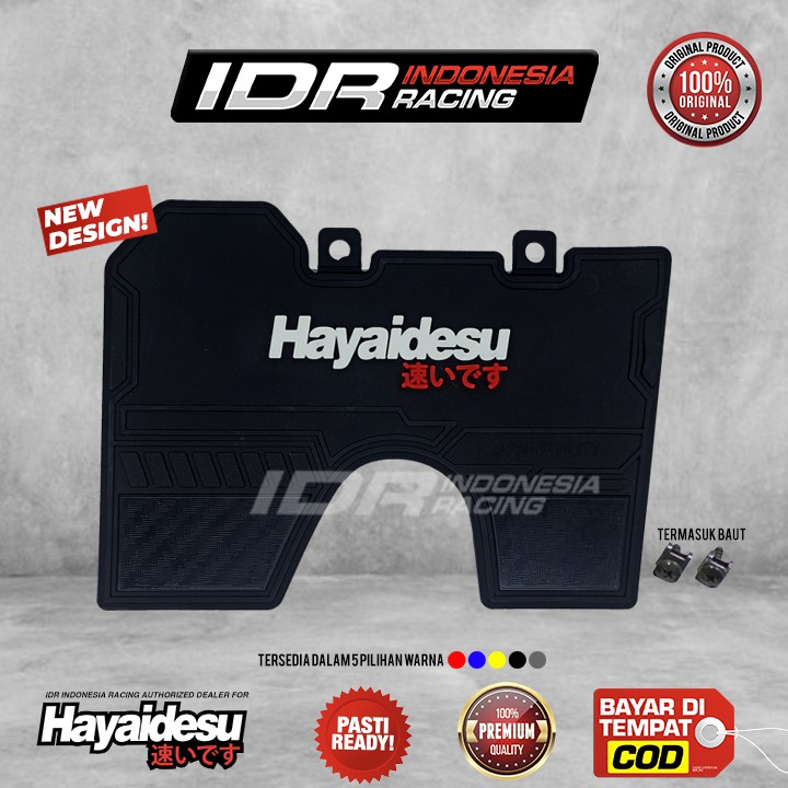 Hayaidesu ADV 150 Mudflap Penahan Lumpur Variasi Aksesoris Motor Honda