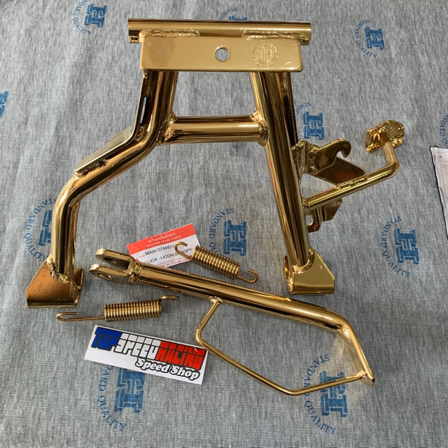 Jual Standart Standar Set Gold Tengah Samping Ring Matic Honda Scoopy Beat Vario Nth