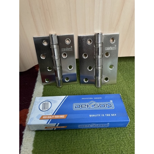 Engsel 4 Inc Dekkson engsel pintu dekkson stainless tebal HARGA PROMO ENGSEL 4 INCH DEKKSON ENGSEL 3 INC DEKSON STANLIS SUS 304 TEBAL engsel pintu dekkson dekson engsel pintu dekkson/ engsel ukuran 4 inc DEKKSON dekkson/ engsel pintu jendela kunci dekkson