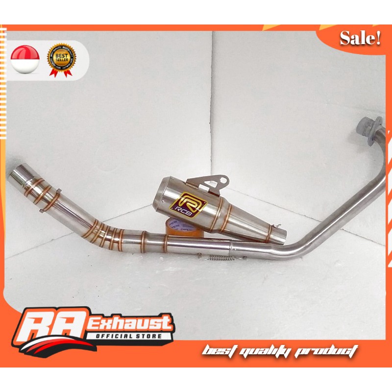 Knalpot Racing Botol RCB PNP Vixion Old Vixion New Satria FU Sonic 150r Jupiter Mx Old Jupiter Mx Ne