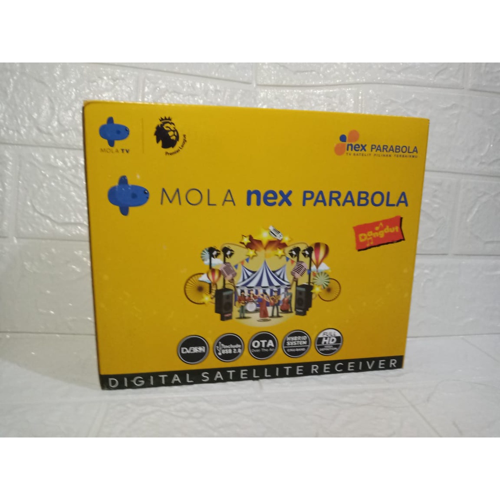 RECEIVER NEX PARABOLA MOLA KUNING