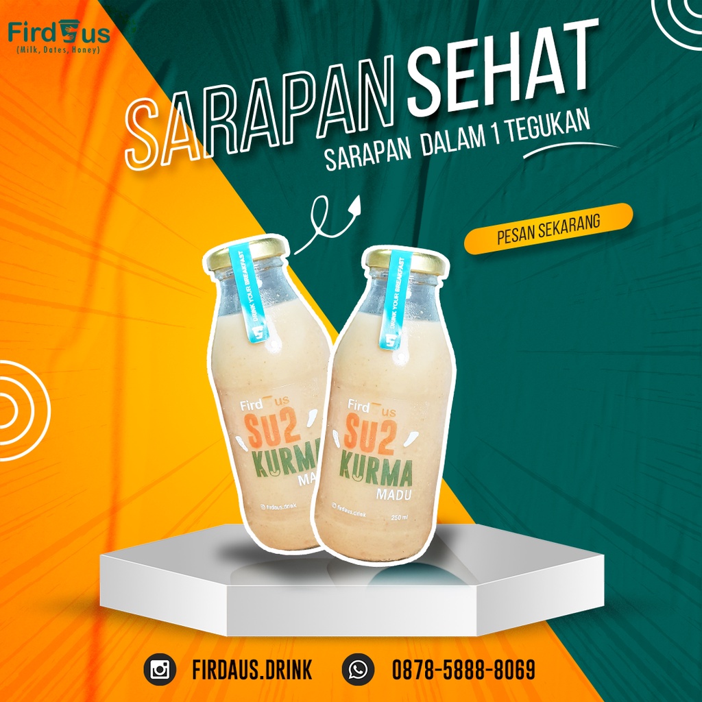 

Sarapan Sehat (Susu Kurma Madu)