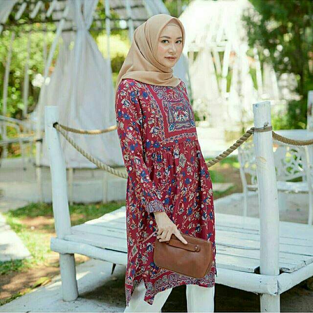 Mentawai Tunik Maroon by heaven_lights