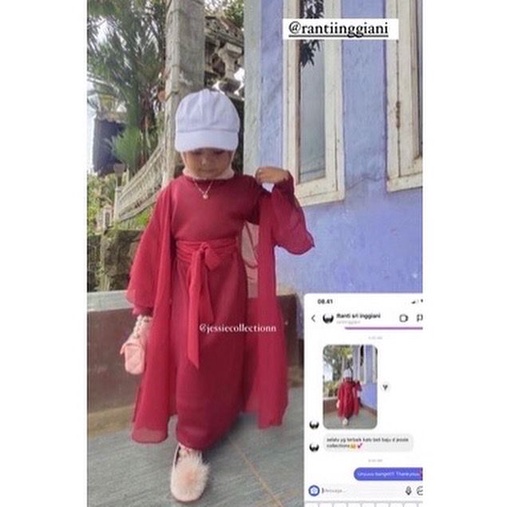 Vanesha Margaretta - 626 Couple Set Wanita Pria Anak / baju pesta / set lebaran