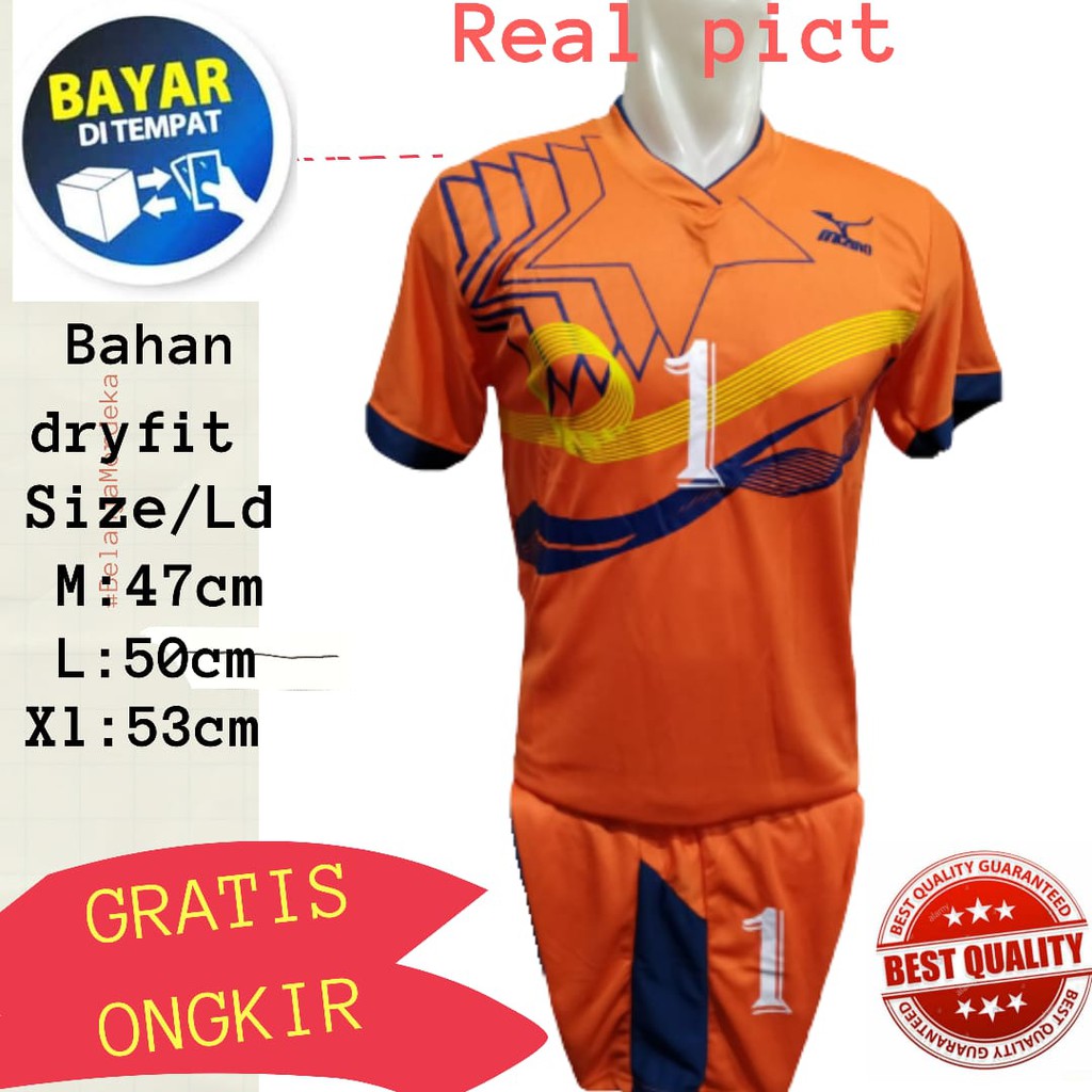 BAJU BOLA/FUTSAL/VOLLY DRYFIT BILABONG