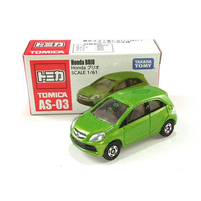 Tomica AS 03 Honda Brio Diecast Mobil mainan anak kado hadiah ultah kado lebaran bayi perempuan lak