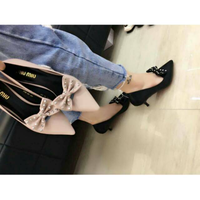 326-10 Miumiu fashion shoes