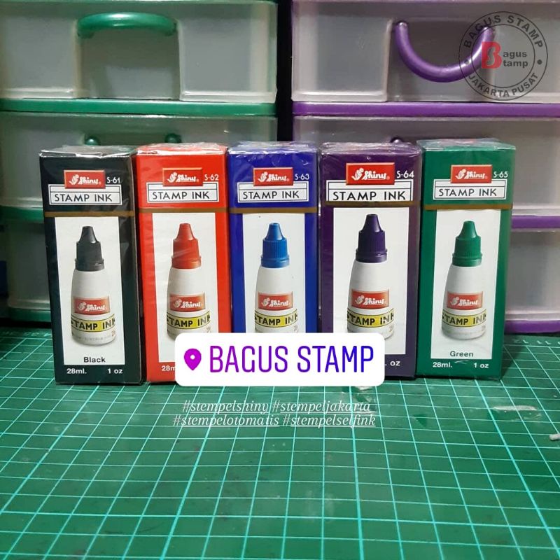 

Tinta Stempel Self Ink / Otomatis Shiny