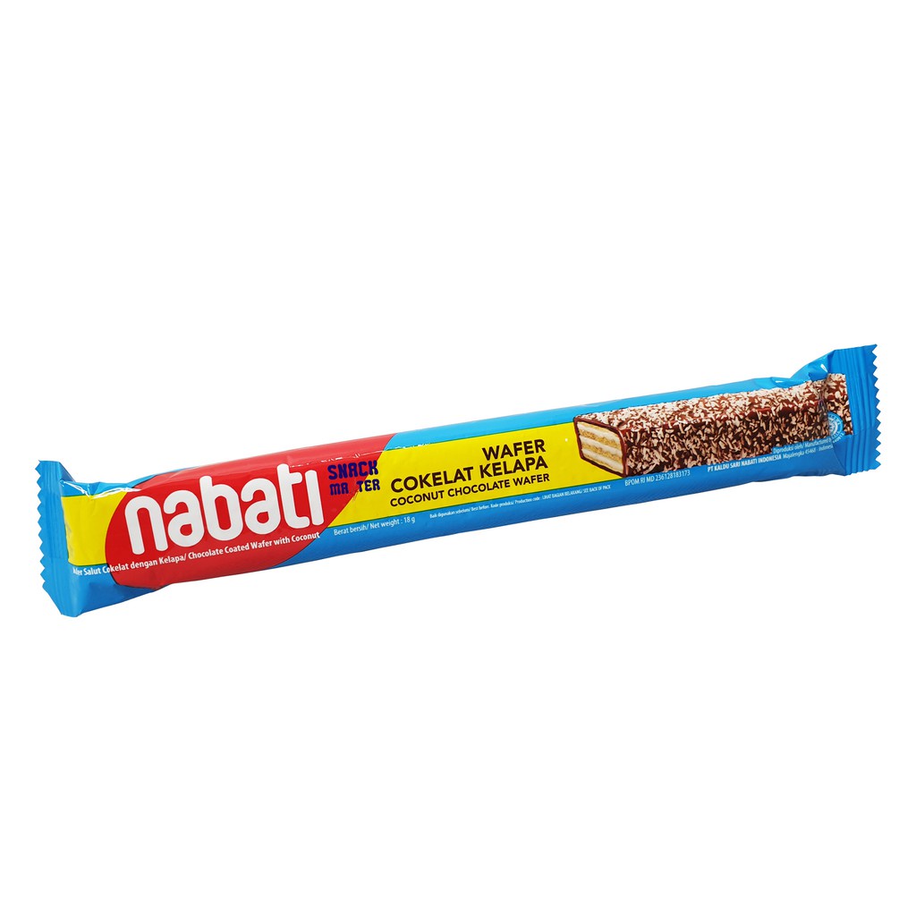 Nabati Wafer Cokelat Kelapa [18gr]