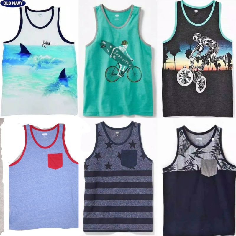 Old Navy boys tanktop / kaos kutung / singlet anak laki