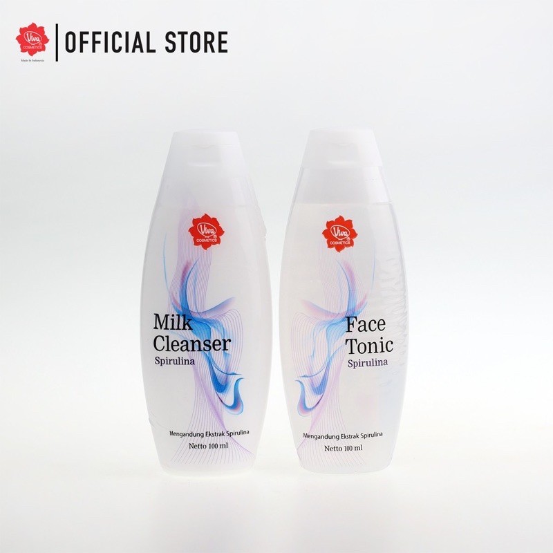 Viva Cosmetics Face Tonic Penyegar - Milk Cleanser Pembersih Susu