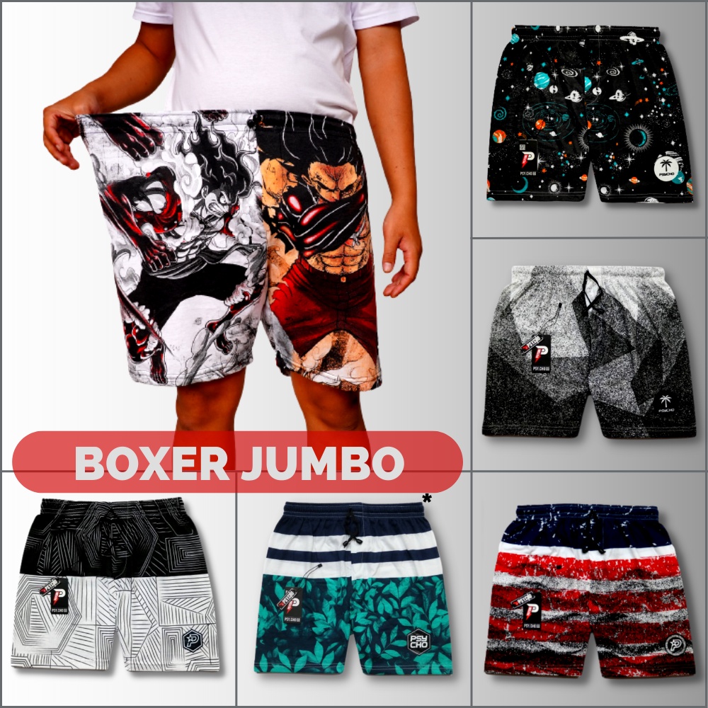 Best Seller - Boxer Pria Jumbo| Celana Pendek Pria big size| Kolor Distro Jumbo | Celana Boxer Pria | Bokser Jumbo