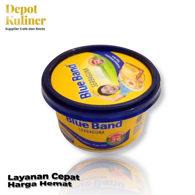 Mentega Blue Band Serbaguna Cup - Margarin Blueband isi 250 Gr