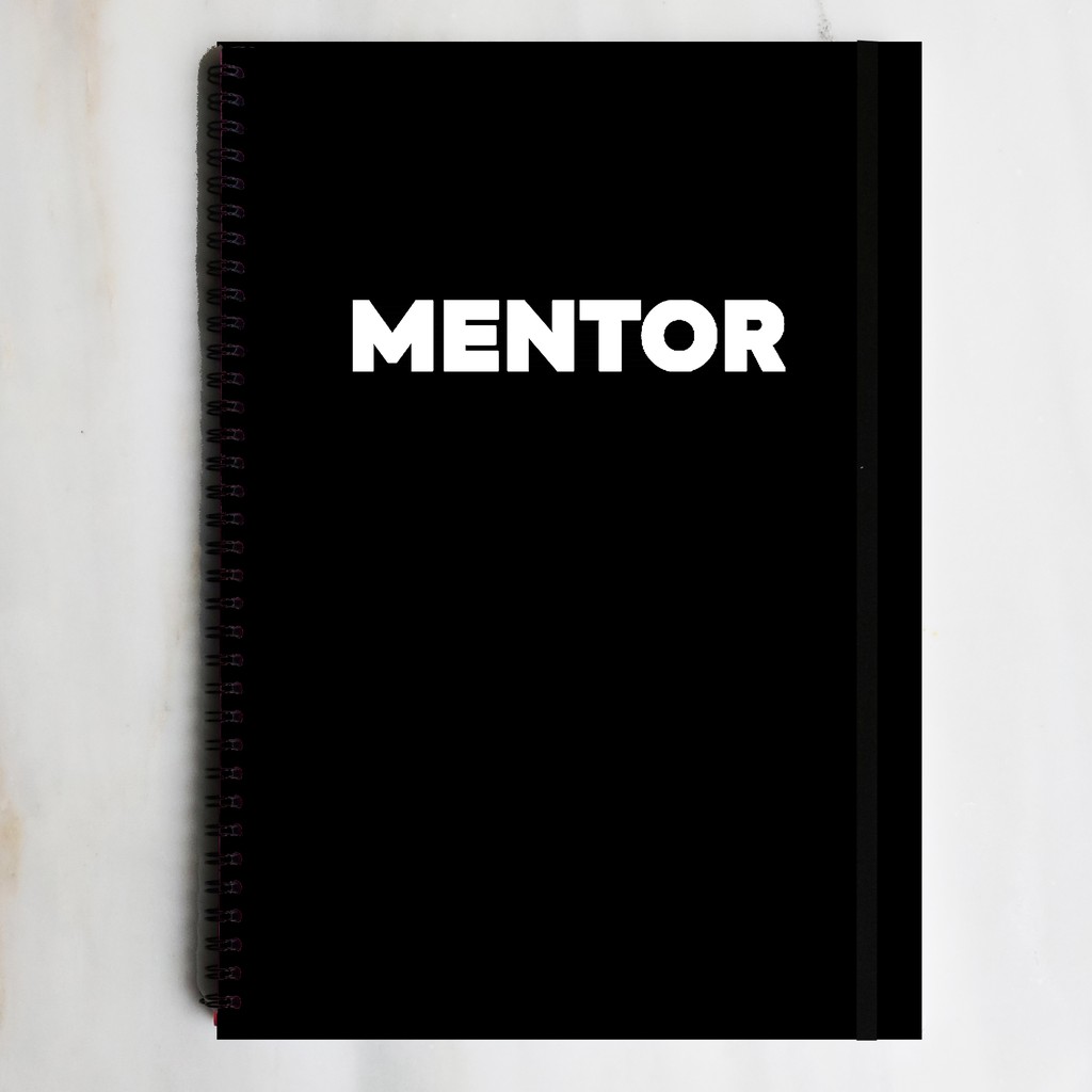 

[START-UP] MENTOR T-shirt Spiral Notebook Diary Journal Buku Tulis Catatan Sekolah Kuliah