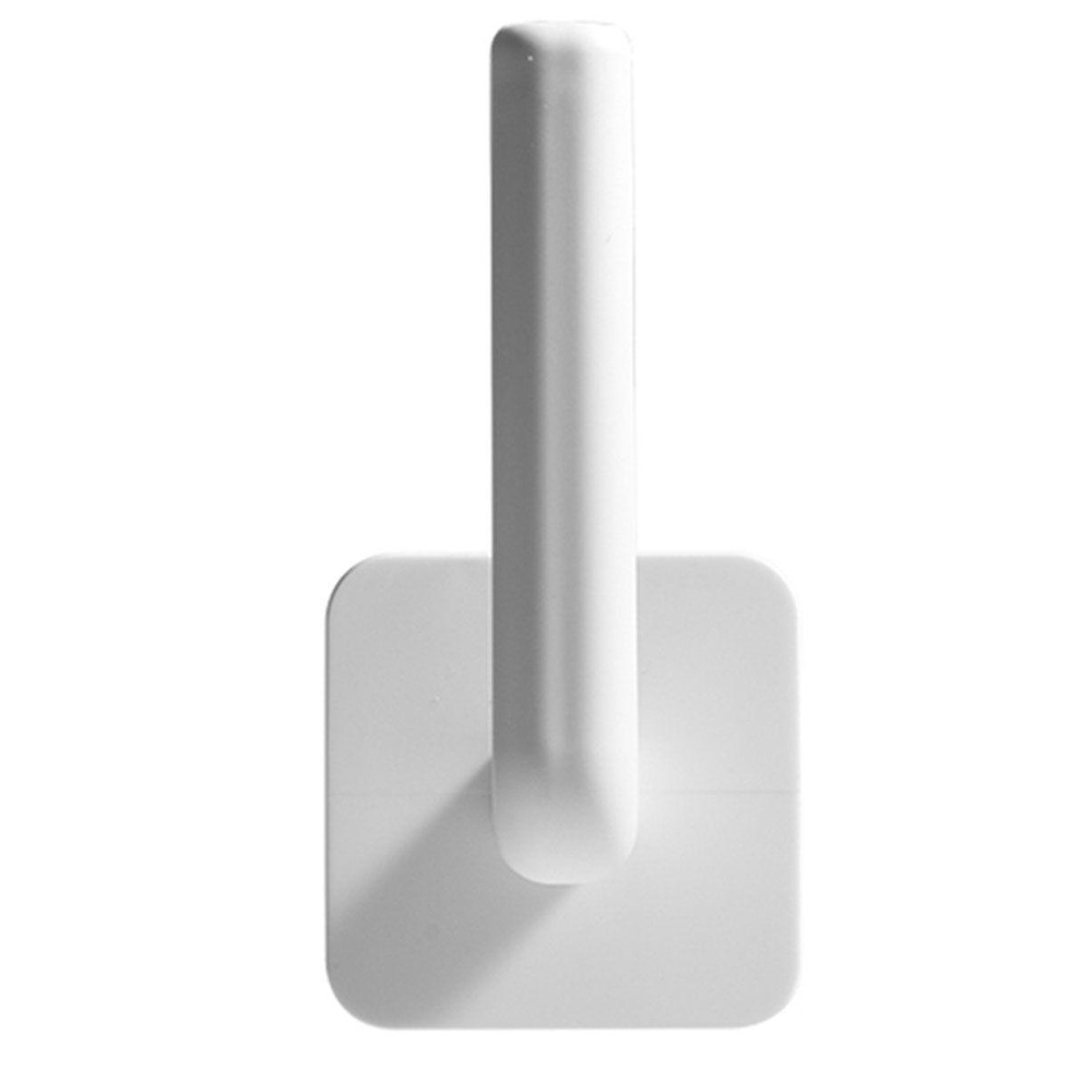 Solighter1/2pcs Toilet Paper Holder Rak Penyimpanan Talenan Perekat Diri Bebas Lubang