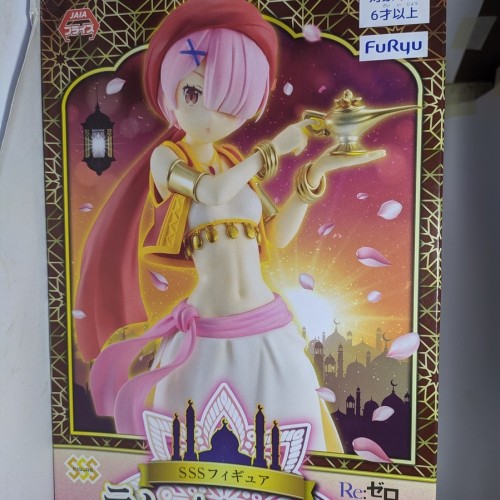 Original Figure Ram Arabian Night SSS Furyu Re Zero Isekai Rem Emilia