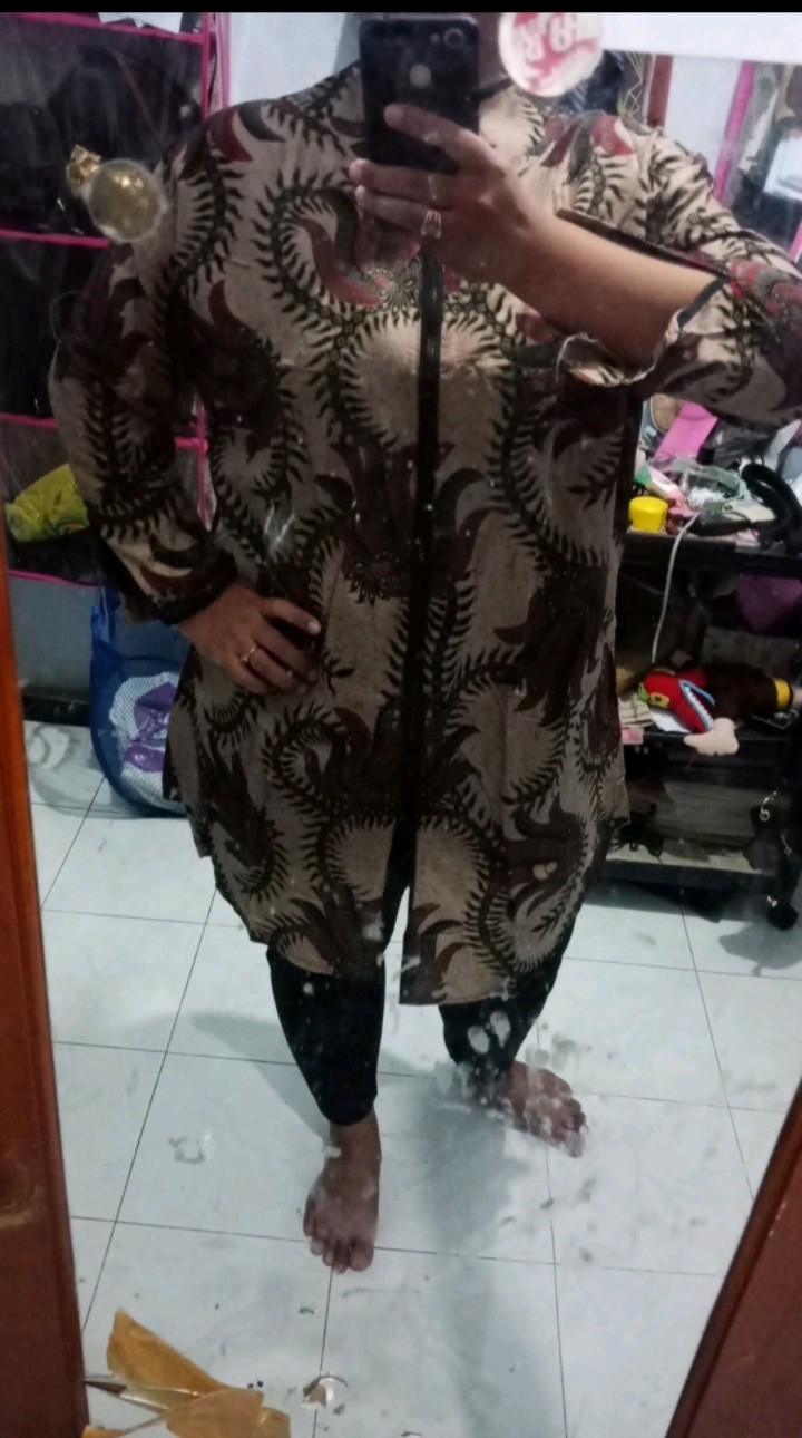 Atasan Batik Tunik Wanita Premium