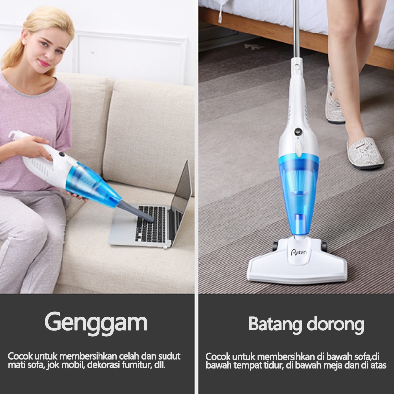 Abeni Vacuum Cleaner Electric 2 in1 Handheld Penyedot Debu Hisap besar 15Kpa