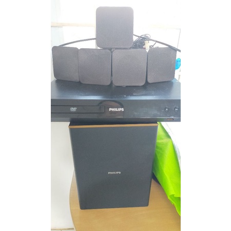 preloved DVD Player / Speaker Philips Set